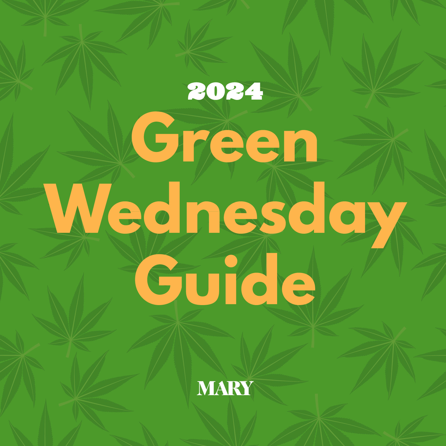 2024 Green Wednesday Guide MARY Magazine